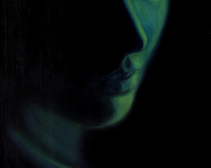 COLD SOUL - original acrylic painting by Nikola Gulev