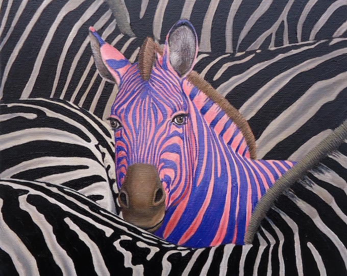BREAKING THE PATTERN - original oil painting by Grigor Velev