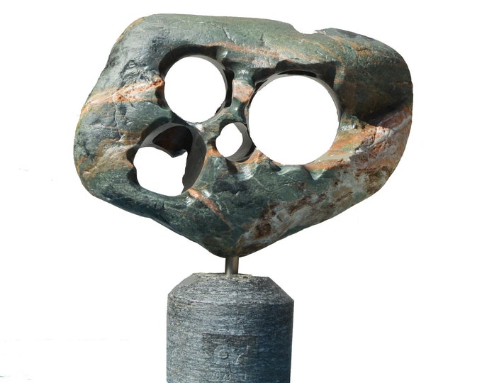 COMET IKEYA-SEKI - original stone sculpture by Ognyan Chitakov