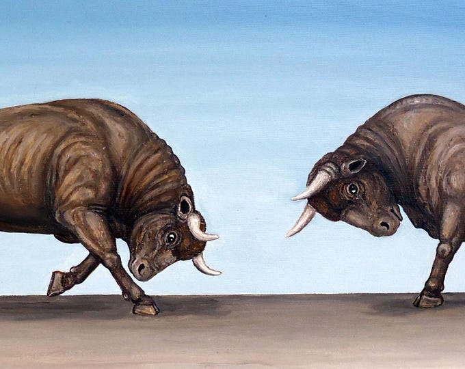 FORCE OF NATURE - original oil painting by Grigor Velev
