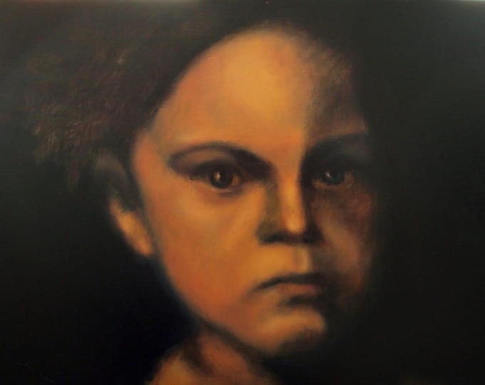 BEFORE THE WORD - original oil painting by Nikola Gulev