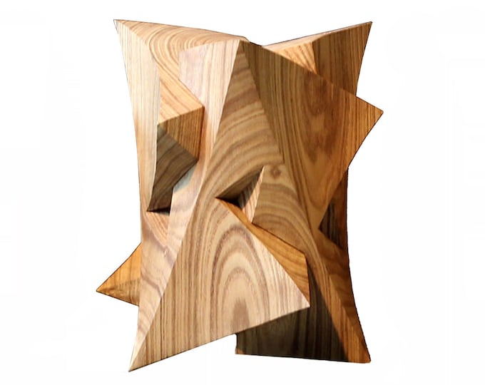 KNOT IV - original wood sculpture by Nikolay Martinov