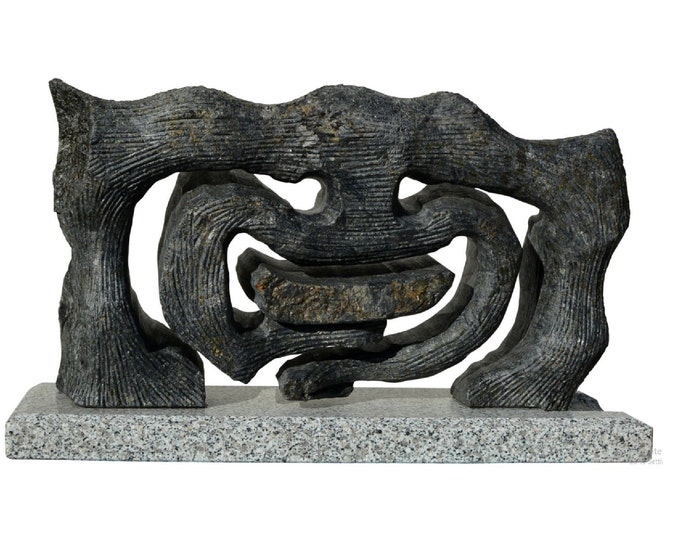 GORGE - original stone sculpture by Ognyan Chitakov
