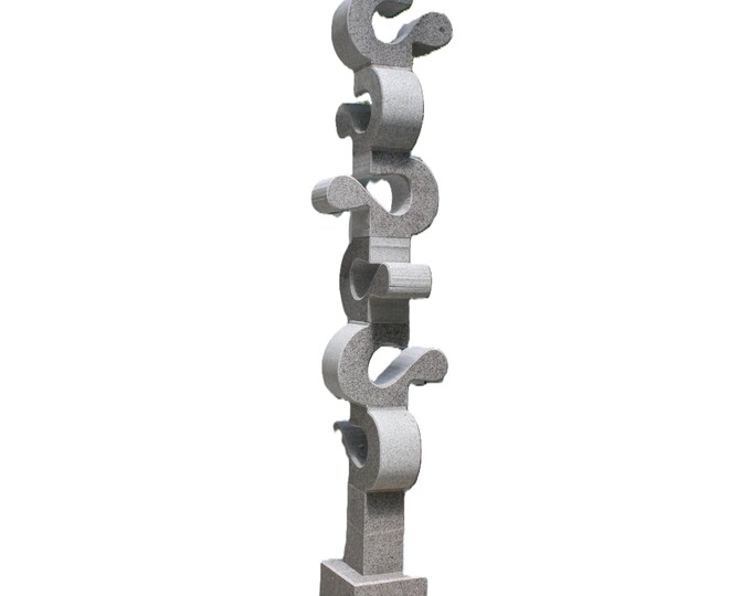 COMPOSITION V - original granite sculpture by Ognyan Chitakov
