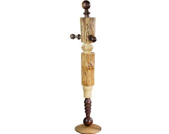 YEARNING - original wood sculpture by Sava Draganov