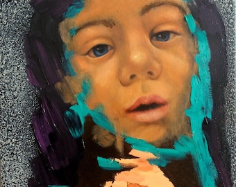 METAMORPHOSIS III - original oil painting by Nikola Gulev