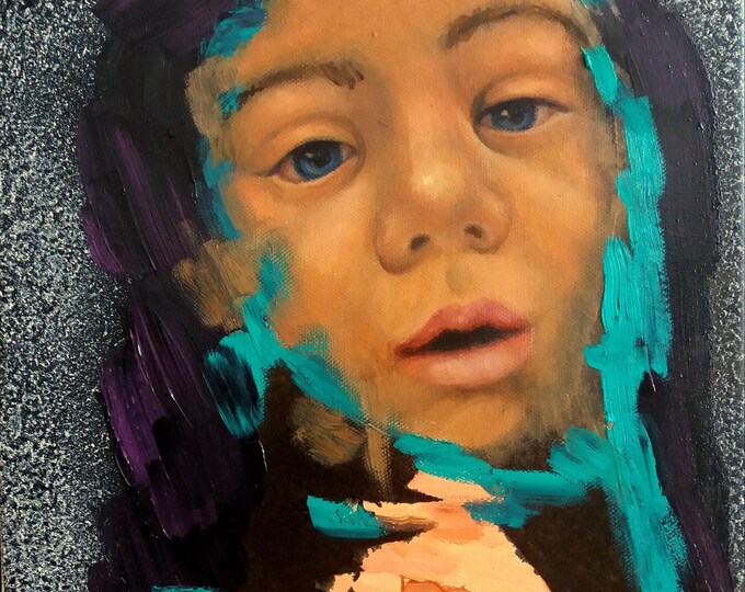 METAMORPHOSIS III - original oil painting by Nikola Gulev