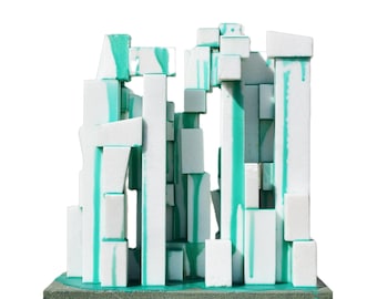 MINT DEJA VU - original marble sculpture by Ognyan Chitakov