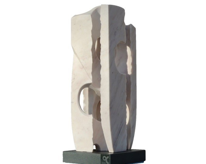 ZENITH - original marble sculpture by Ognyan Chitakov