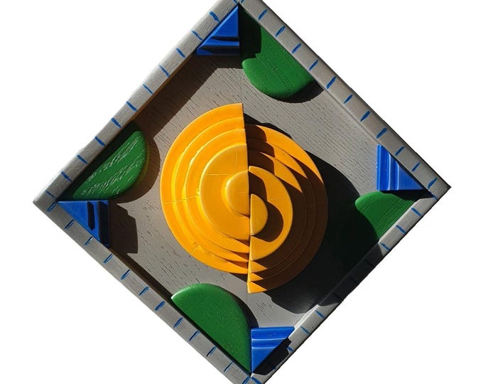 DAFFODIL - original wood wall sculpture by George Troyanov