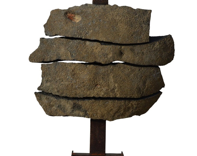 NEW MOON - original stone sculpture by Ognyan Chitakov