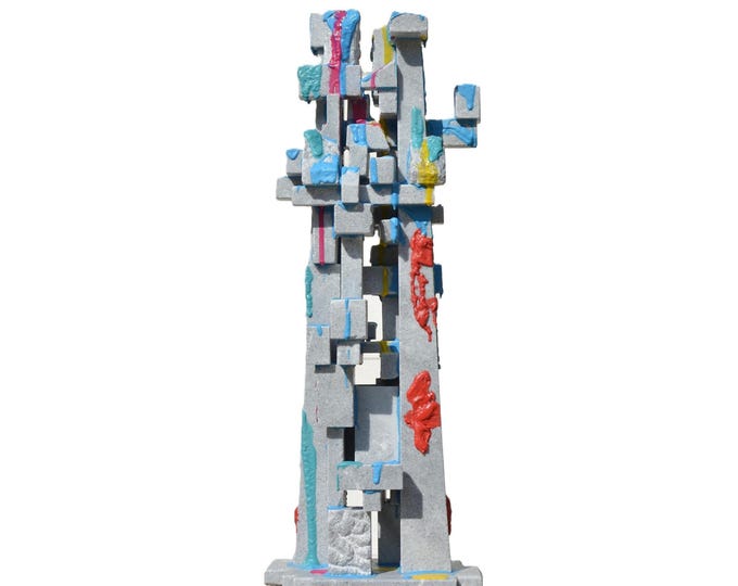 THE WISH TREE 3 - original marble sculpture by Ognyan Chitakov