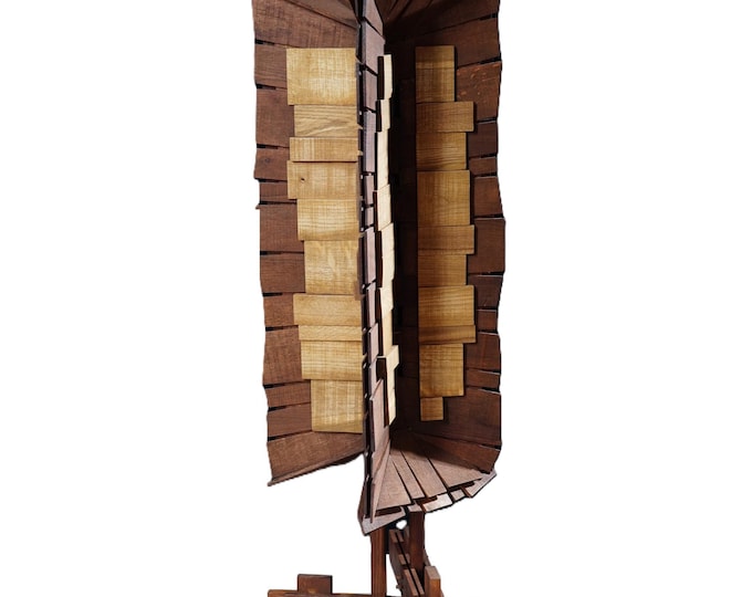 FIR TREE - original wood sculpture by Sava Draganov