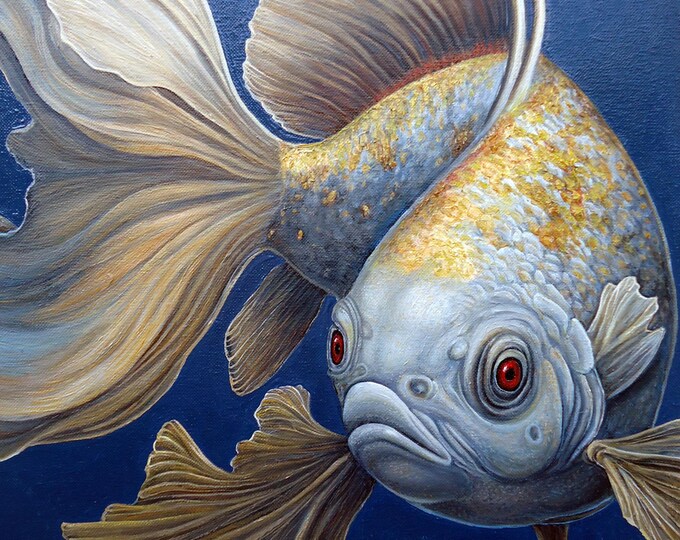 ETHEREAL FLOW - original oil painting by Grigor Velev
