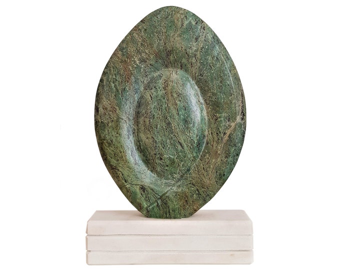 SATORI - BEGINNING - original stone sculpture by Ognyan Hristov