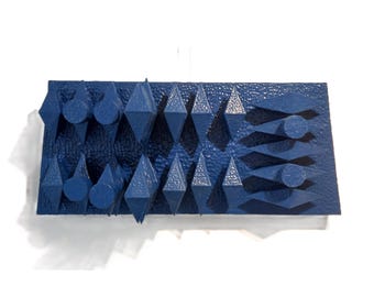 STORM In THE RIVER - original wood wall sculpture by Nikola Tsvetanov
