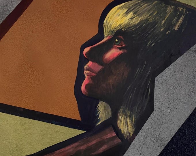 HOPE - original acrylic painting by Nikola Gulev