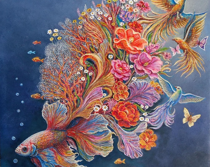 FALL In LOVE AGAIN - original oil painting by Grigor Velev