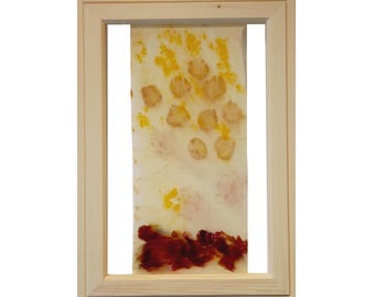 FROM THE EARTH 8 - original silk wall art by Irina Goleva