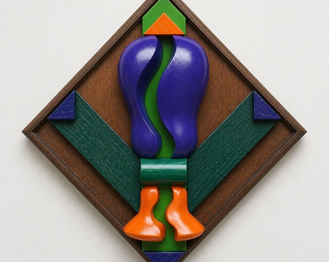 MEMORY - original wood wall sculpture by George Troyanov