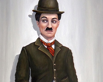CHARLIE - original oil painting by Grigor Velev