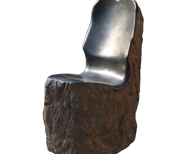 THRONE - original stone sculpture by Ognyan Chitakov