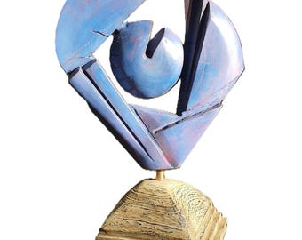 RASIANCE - original wood sculpture by George Troyanov