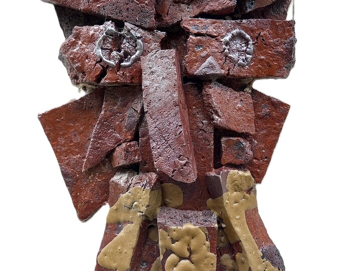 DAIN IRONFOOT - original stone wall sculpture by Ognyan Chitakov
