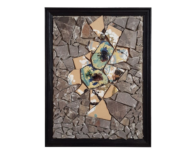 FRAGMENT – S16 - mosaic wall sculpture by Ognyan Hristov