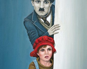 THE CHASE - original oil painting by Grigor Velev