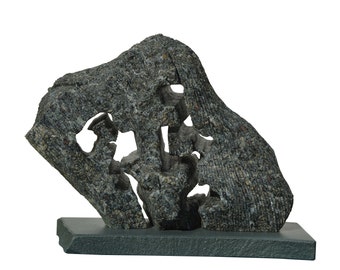 DUALITY - original gneiss sculpture by Ognyan Chitakov