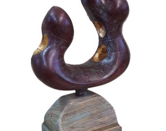 TAURUS - original wood sculpture by George Troyanov