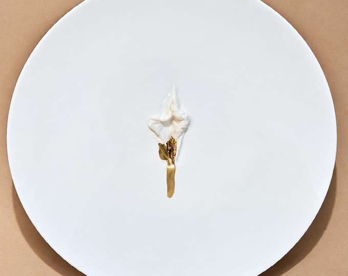 VULVA HYPNOTICA XXI - original porcelain wall sculpture by Zlatina Krusteva