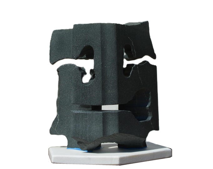 ELEMENT FIRE - original stone sculpture by Ognyan Chitakov