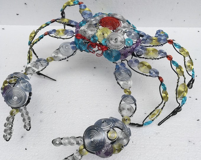 SEA CRAB - original wire sculpture by Ognyan Hristov