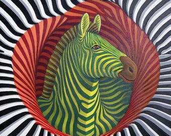 IDENTITY IN MOTION - original oil painting by Grigor Velev