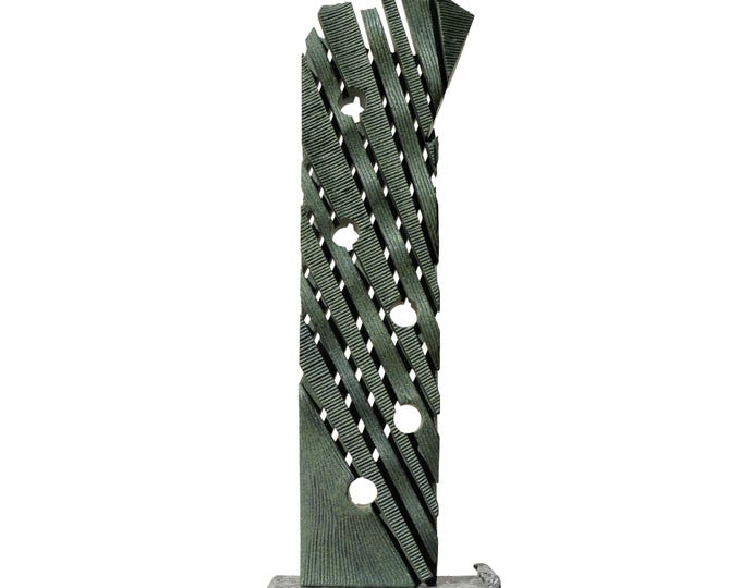 EMERALD RHYTHM - original stone sculpture by Ognyan Chitakov