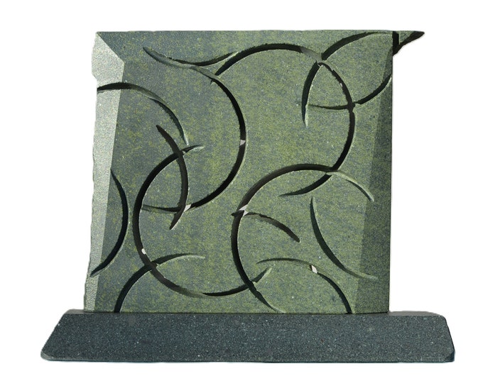 NEW YEAR - original stone sculpture by Ognyan Chitakov