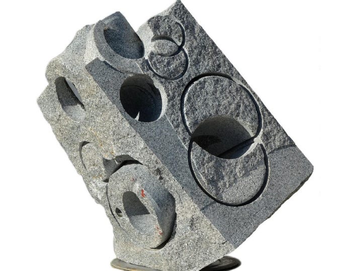 GEOMETRY - original granite sculpture by Ognyan Chitakov