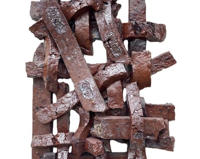 CRUCIBLE - original stone wall sculpture by Ognyan Chitakov