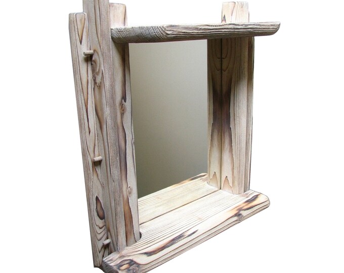 WHIMSICAL MIRROR III - original wood art design furniture by Sava Draganov