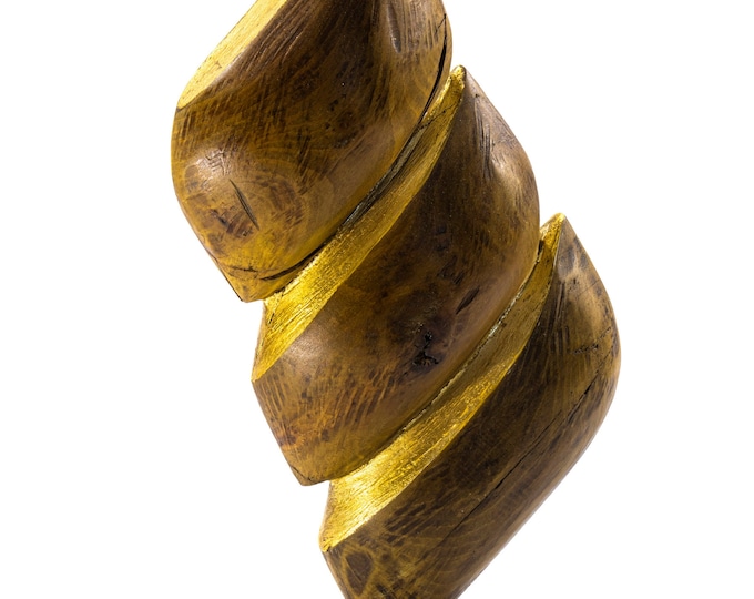 TRIAD - original wood sculpture by George Troyanov