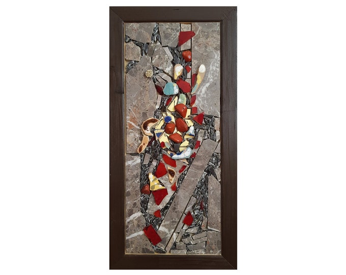 FRAGMENT – S15 - mosaic wall sculpture by Ognyan Hristov