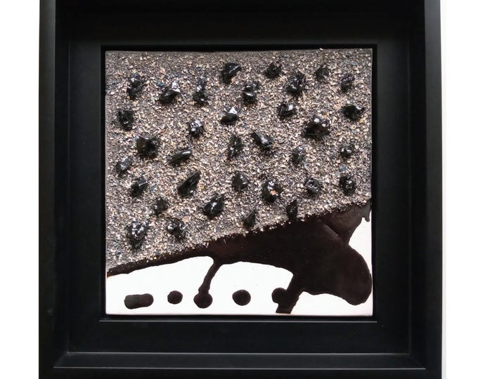 AFTER THE RAIN - original porcelain wall sculpture by Rossitza Trendafilova