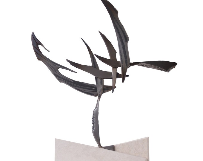 SCISSORS - original steel sculpture by Stevlin Yovchev
