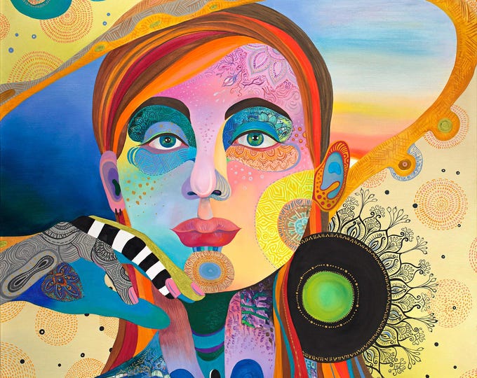 DREAMING OF SUMMER - original oil painting by Silvia Pavlova