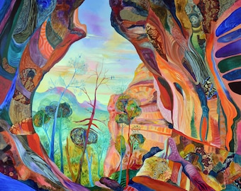 AWAKENING - original oil painting by Silvia Pavlova