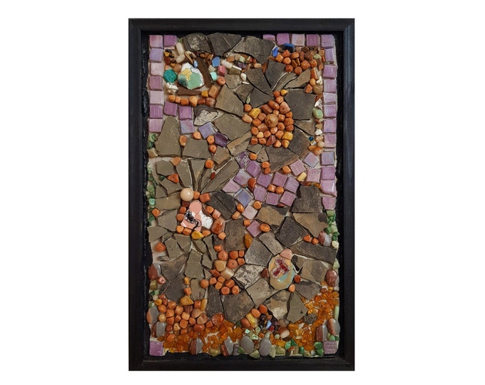 FRAGMENT – M03 - mosaic wall sculpture by Ognyan Hristov