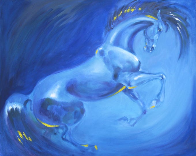 WHIRLWIND - original oil painting by Hristo Hristov