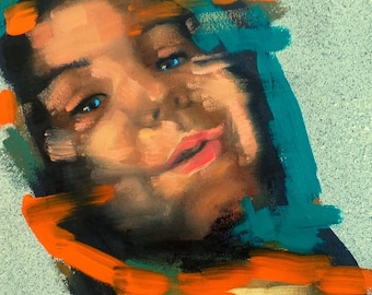 METAMORPHOSIS II - original oil painting by Nikola Gulev